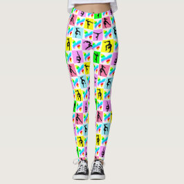BUTTRYCKLIGEN GYMNASTICS GIRL LEGGINGS