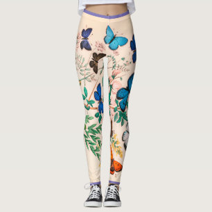 BUTTRYCKTA TRYCKTA BLANDNINGAR LEGGINGS