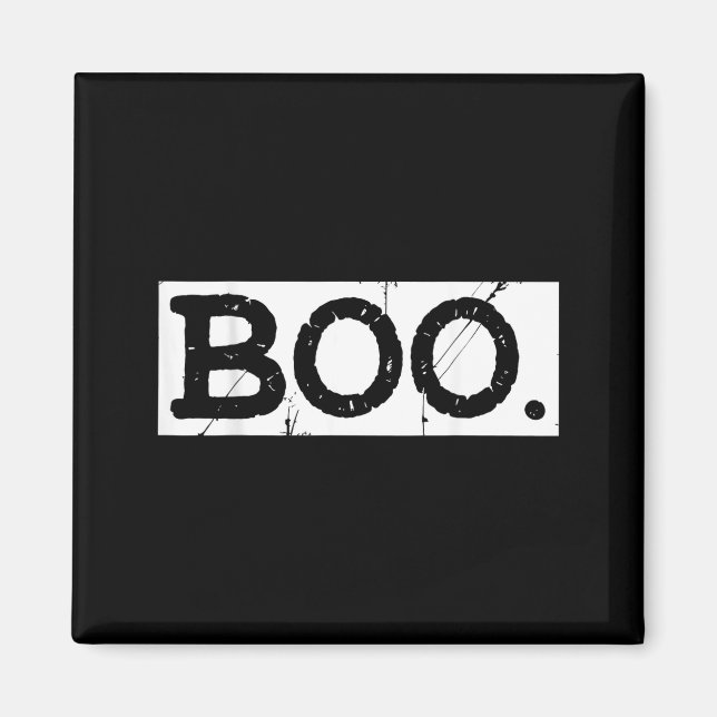 Buu plågad retro spöke halloween estetik  magnet (Framsidan)