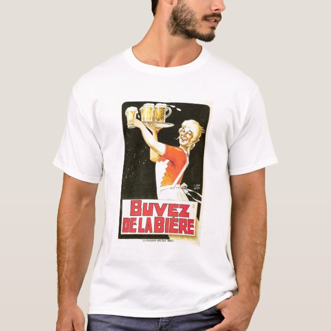 Buvez_de_la_Biere Tee Shirt (Framsida)