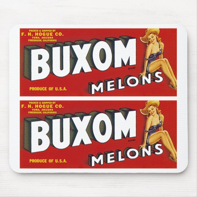 Buxom Mellons Musmatta (Framsidan)