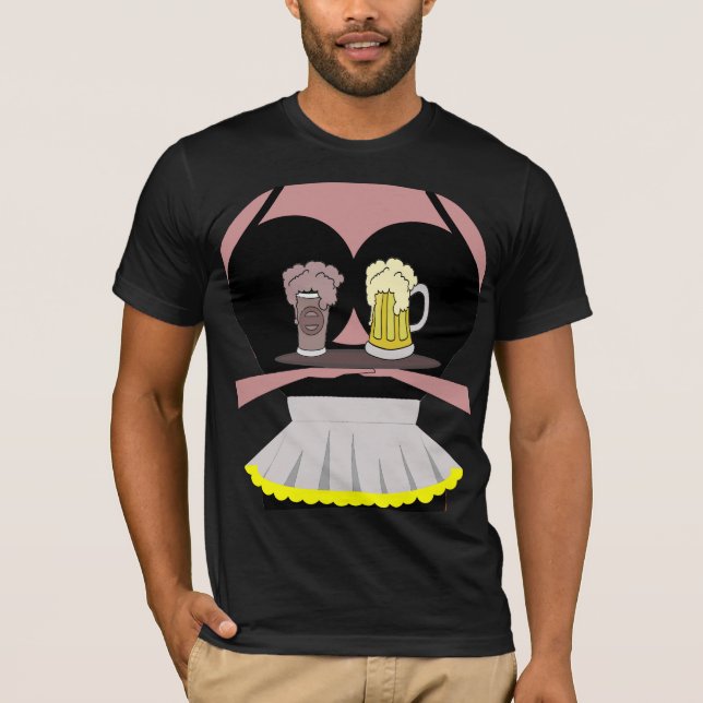 Buxom ölMaid Tee Shirt (Framsida)