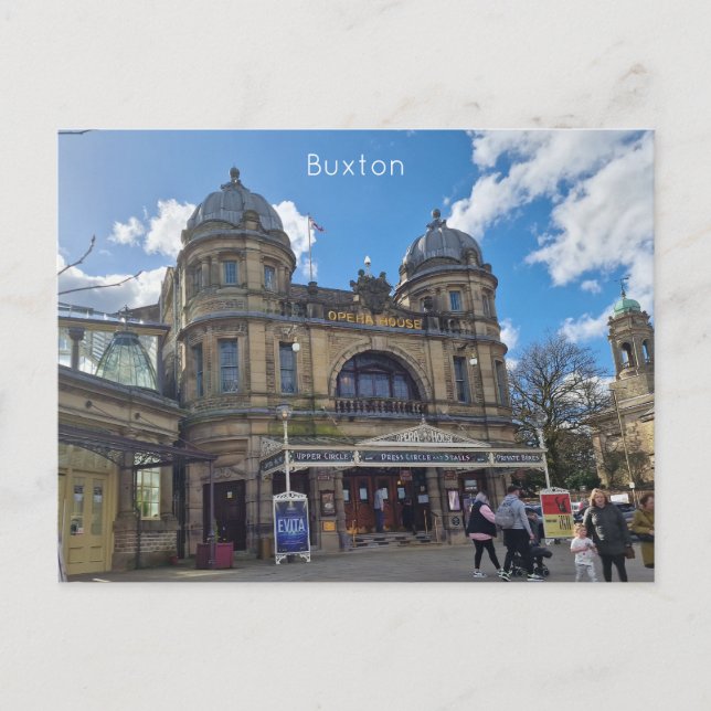 Buxton - Operahus Vykort (Framsida)