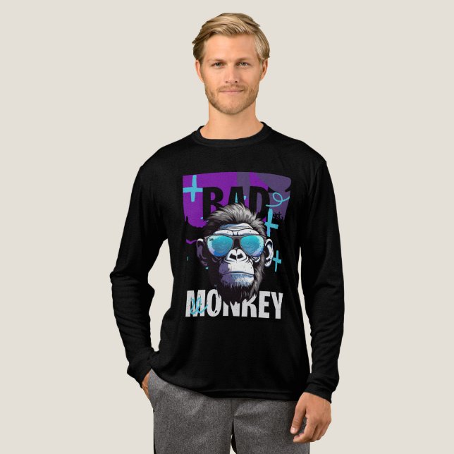 buy bad monkey t shirt (Hel framsida)