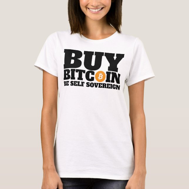 Buy Bitcoin T-Shirt (Framsida)