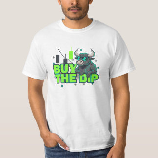 Buy The Dip Crypto Bull T Shirt