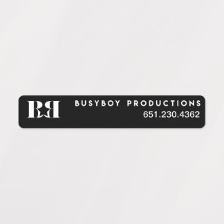 BuyBoy Productions-redskapsetiketter Klistermärke