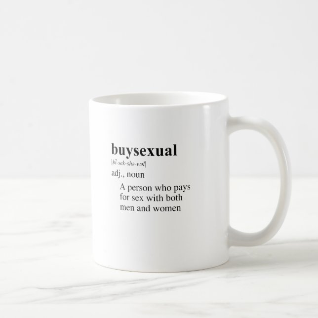 BUYSEXUAL KAFFEMUGG (Höger)