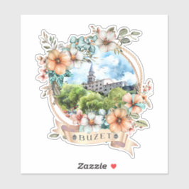 Buzet Kroatien Klistermärken