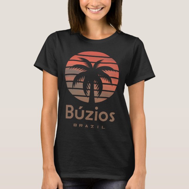 Búzios Brazil 1 T Shirt (Framsida)