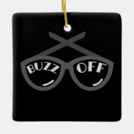 Buzz Av - 1940-talet Kvinnor - T-Shirt Julgransprydnad Keramik