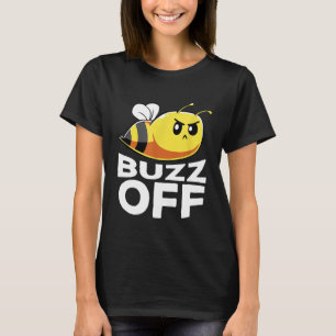 Buzz Av Funny Honung Bee Pun Shirt Bee Älskare T