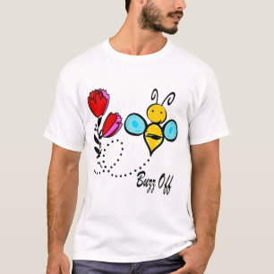 Buzz Av - kute och blomma T Shirt