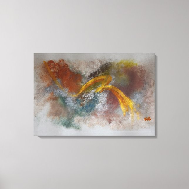 "Buzz" av Ramona Walach Canvastryck (Framsida)