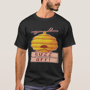 Buzz Bee Insekt Wasp Honeycomb Beehive Bebibiodlin T Shirt