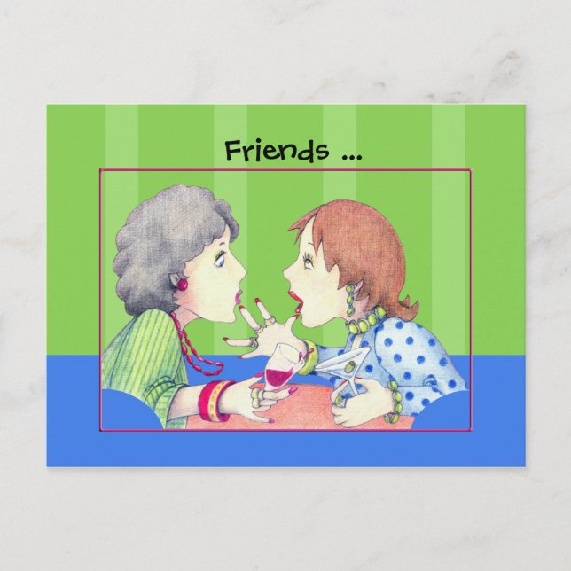 Buzz blå vykort (Framsida)