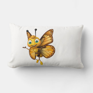 "Buzz & Bliss: The Enchanting Honeybee Pillow" Lumbarkudde
