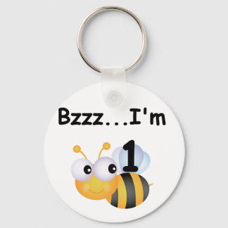 Buzz Bumblebee 1:a födelsedag T-shirts och gåvor Nyckelring