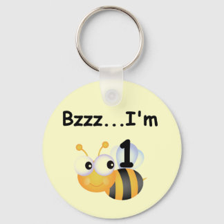 Buzz Bumblebee 1:a födelsedag T-shirts och gåvor Nyckelring