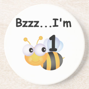 Buzz Bumblebee 1:a födelsedag T-shirts och gåvor Underlägg