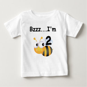 Buzz Bumblebee 2:a födelsedag T-shirts och present