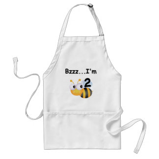 Buzz Bumblebee 2:a födelsedag T-shirts och present Förkläde