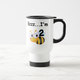 Buzz Bumblebee 2:a födelsedag T-shirts och present Resemugg
