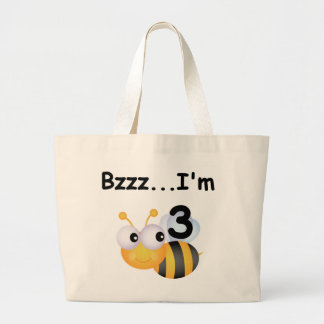 Buzz Bumblebee 3:e födelsedag T-shirts och present Jumbo Tygkasse