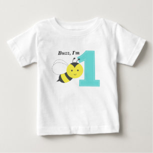 Buzz, jag är ett, Första födelsedagen, Söt Bina T Shirt