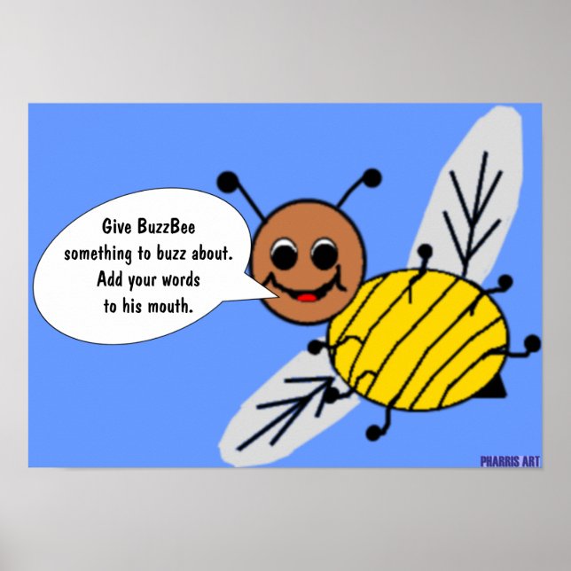 Buzz med BuzzBee Poster (Framsidan)