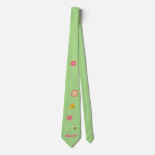 BUZZ OFF Ljusblommor och Humla Slips
