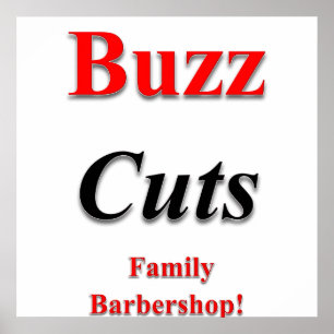 Buzz Poster projektionsyta