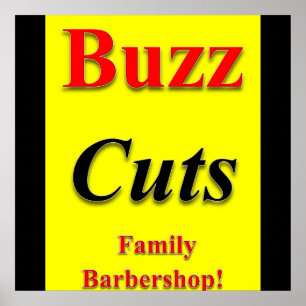 Buzz Poster projektionsyta