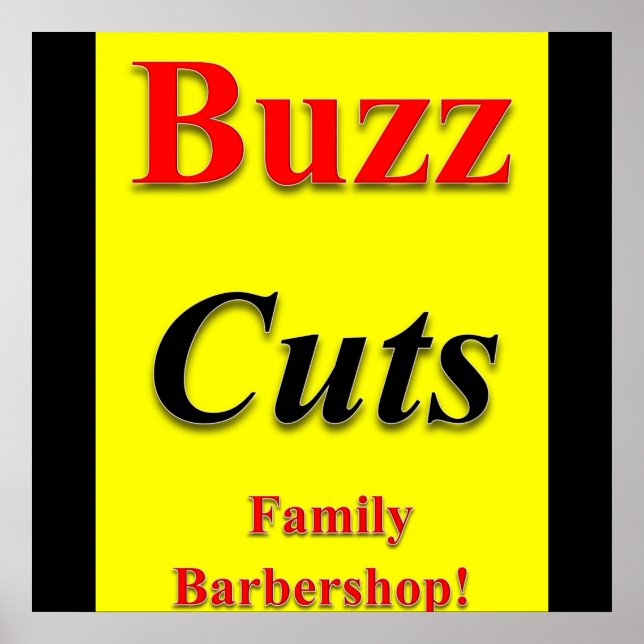 Buzz Poster projektionsyta (Framsidan)