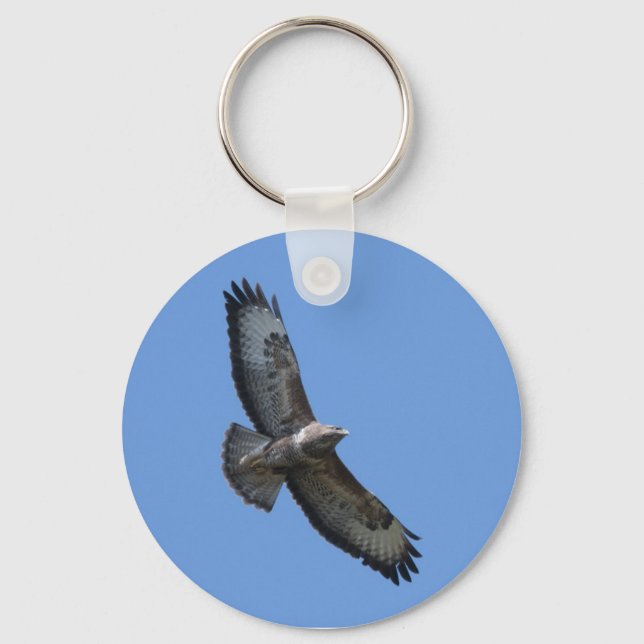 Buzzard Bird of Be Keychain Nyckelring (Framsida)