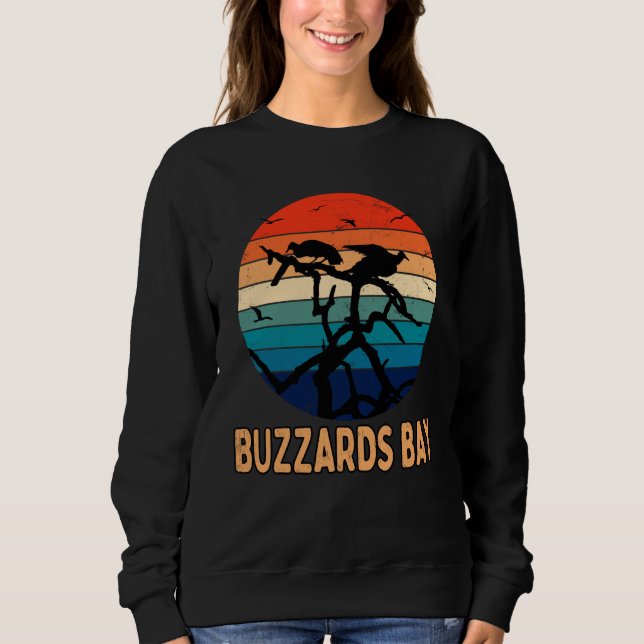 Buzzards Bay Cape Cod Massachusetts Vacation Souve T Shirt (Framsida)