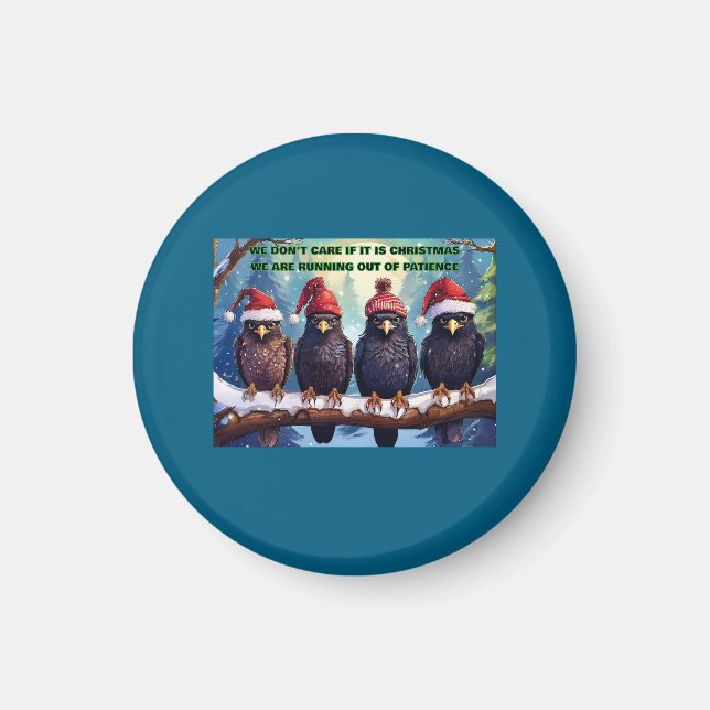 Buzzards på en limmerpatient som förlorar tålamod magnet (Framsidan)