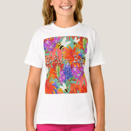 BuzzBlandBlooms_Editable Kids T Shirt