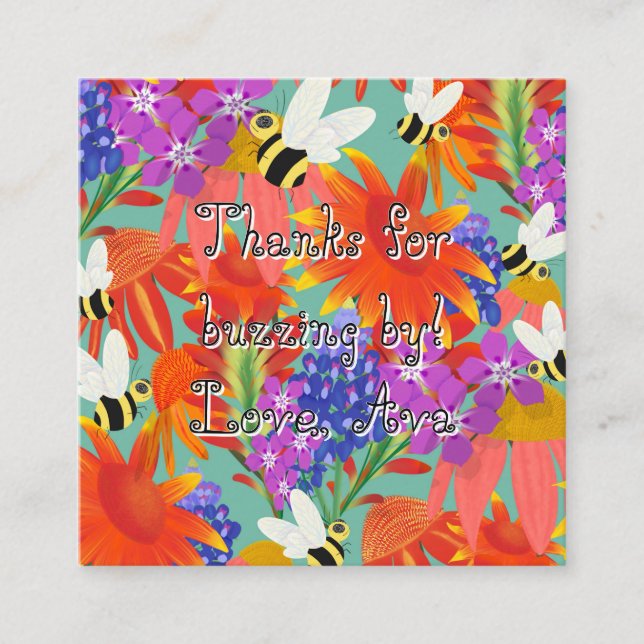 BuzzBlandBlooms_Editable Kids Tilläggskort (Framsida)