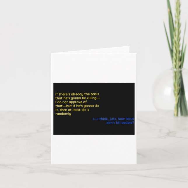 Buzzfeed Oupplöst Sticker Kort (Framsida)