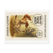 Buzzfusion Hollow Maple's Mishap Greeting Card!