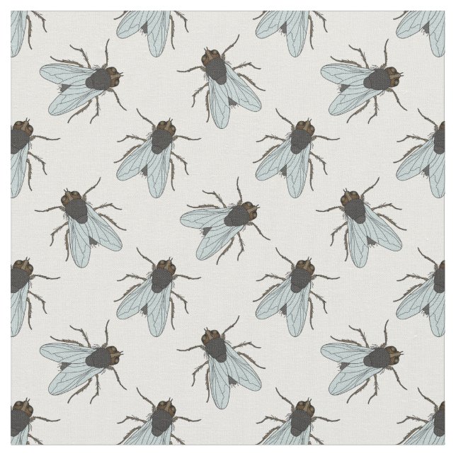 Buzzhouse flyger flytande Insekt Yucky Kryp Tyg (Närbild)