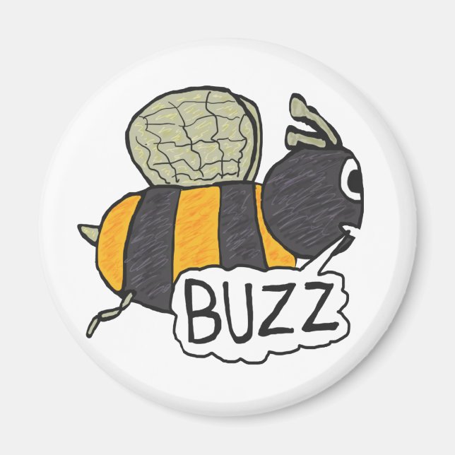 Buzzing Bee Magnet (Framsidan)