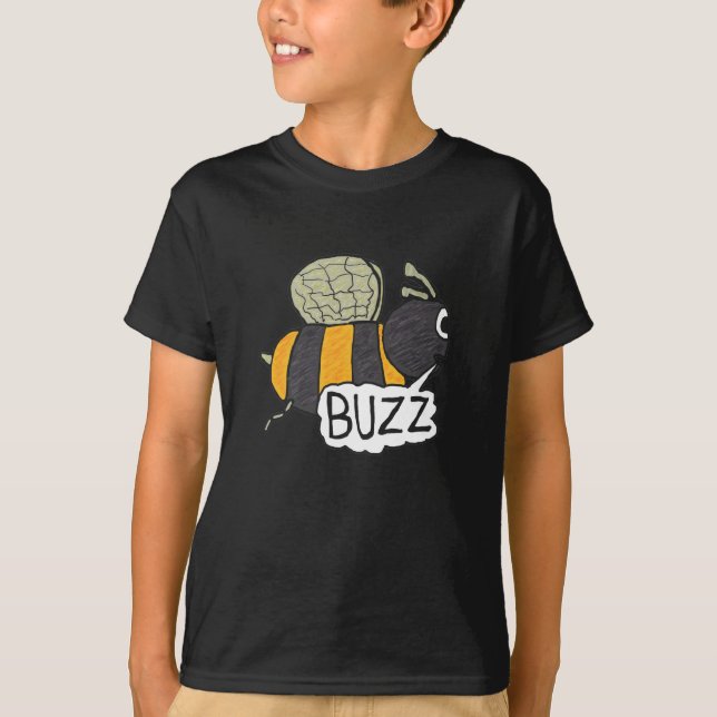 Buzzing Bee T Shirt (Framsida)