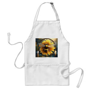 "Buzzing Dreams: Sunsun Bee Dreamcatcher" Förkläde