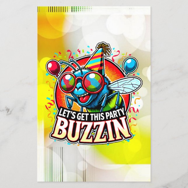 Buzzing Firande Flygblad (Framsidan)