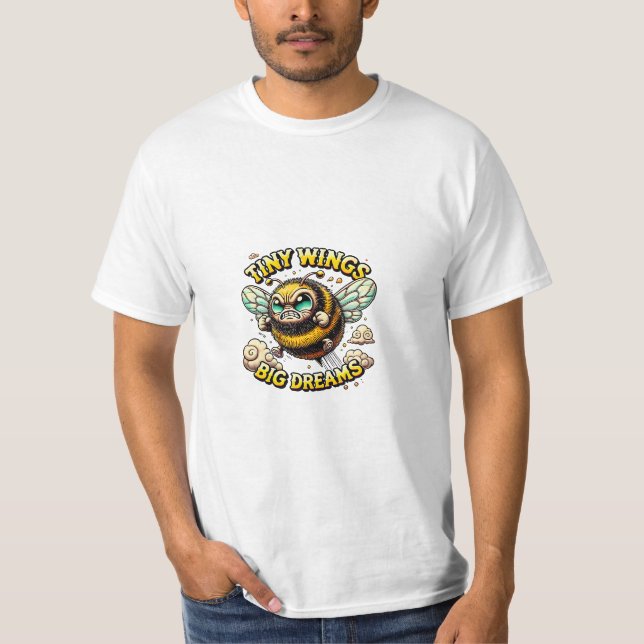 Buzzing for Greatness T Shirt (Framsida)