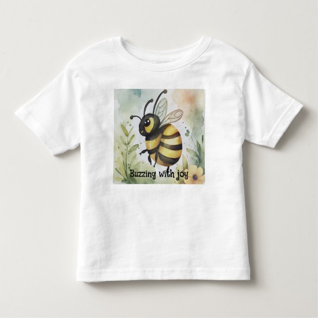 Buzzing with joy  t shirt (Framsida)
