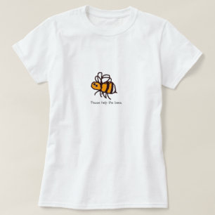 BuzzOmBees Hjälp Bees Dam-Shirt T-shirt