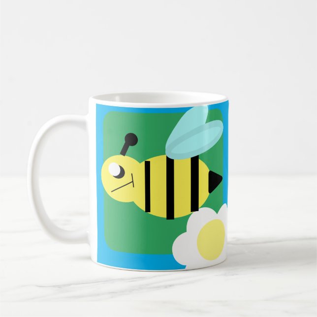 Buzzy bee kaffemugg (Vänster)